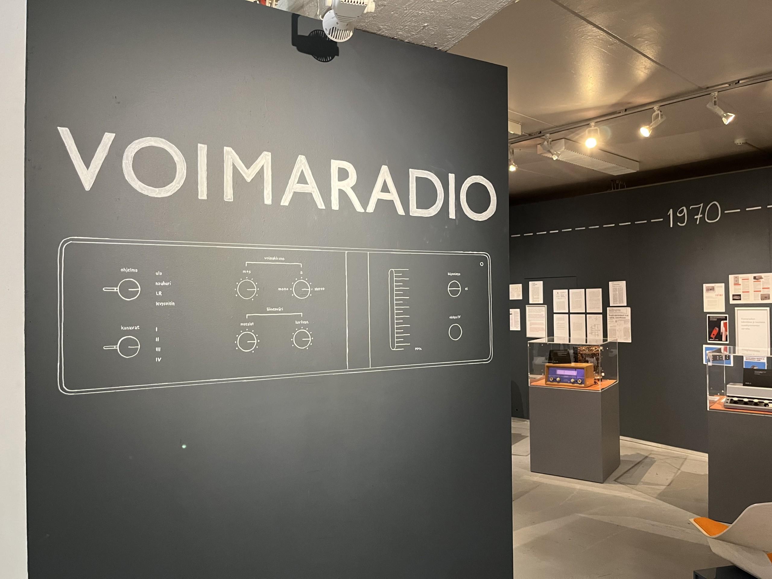 Voimaradio-näyttely Tekniikan museossa esittelee surroundia suomalaisittain