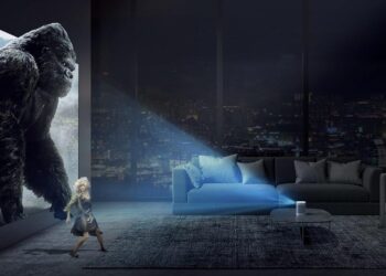 Elokuvajuhlat helposti käyntiin paikasta riippumatta akkukäyttöisellä XGIMI Halo -videoprojektorilla