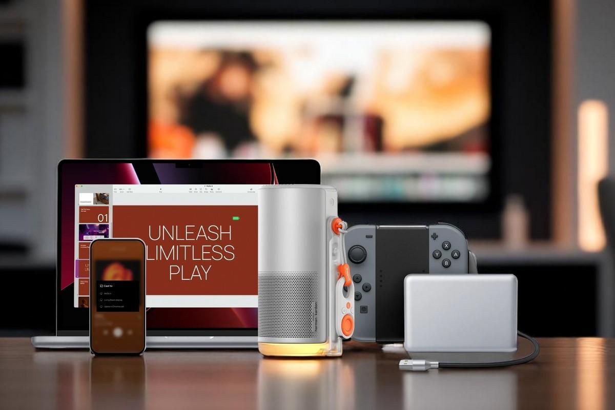 XGIMI MoGo 4 -kannettava projektori – Uudella Xgimi MoGo 4:llä teet leffahetken helposti minne vain