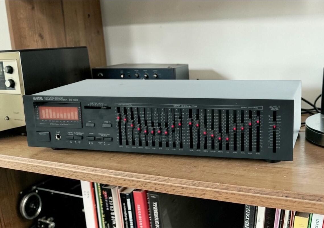 Hifin historiaa – Yamaha EQ-500 -taajuuskorjain (1988)