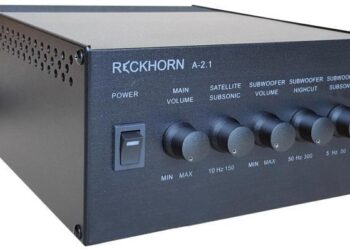 Kompakti vahvistin monipuolisilla suotimilla