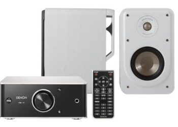 Polkin ja Denonin stereopaketti tarjoaa kokoaan isompaa ääntä