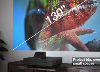 Erittäin lyhyen etäisyyden 4K PRO-UHD -laserkotiteatteriprojektori