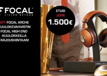 Rajoitettu erä tarjouspaketteja Focal Arche kuulokevahvistin High-End kuulokkeilla