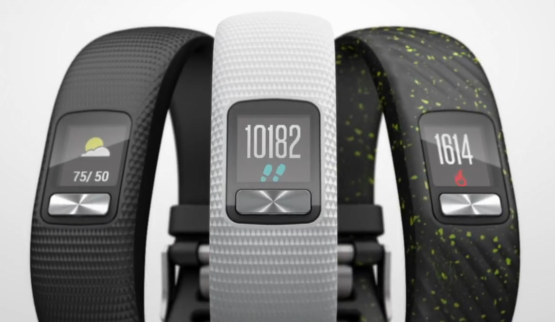 Garminilta aktiivisuusranneke vuoden akunkestolla