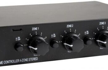 Neljät kaiuttimet stereovahvistimeen