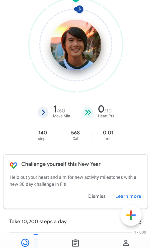 Google päivittää jälleen Fit-palveluaan – tulossa vaihtuvat kuukausihaasteet