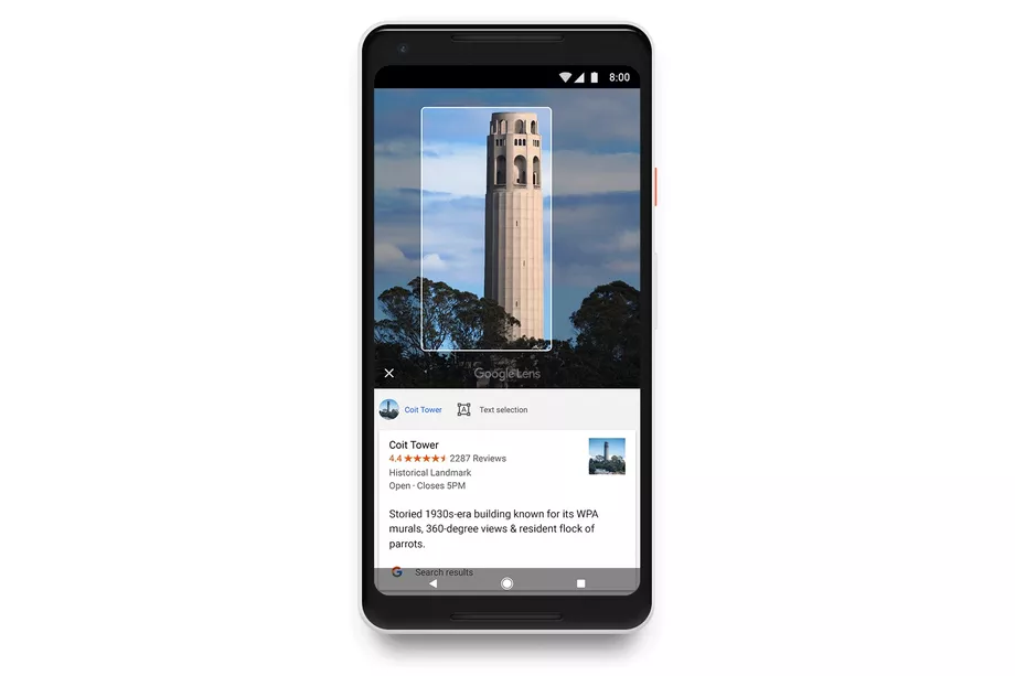 Google Lens laajenee useampiin Android-laitteisiin