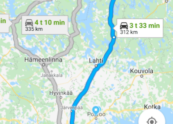 Google-karttojen kevyempi Go-versio sai navigointiominaisuuden