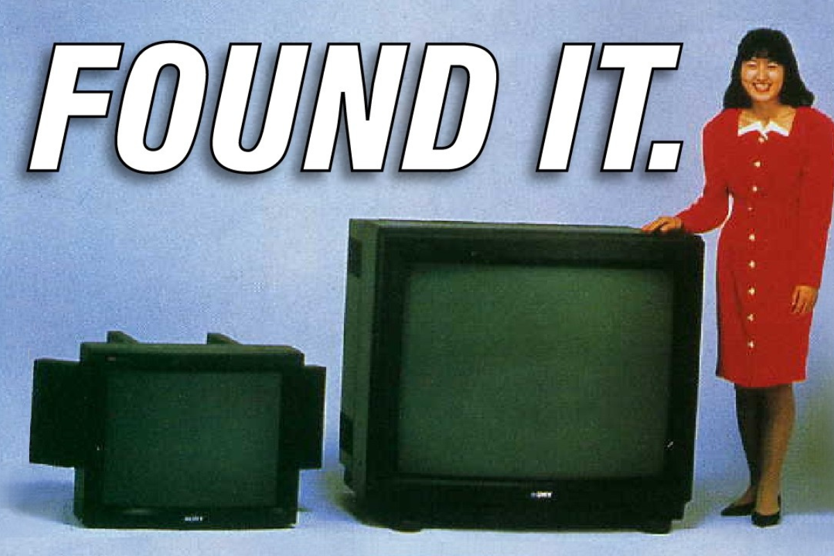 Harvinaisuus historian hämärästä – maailman suurin putkitelevisio jäljitettiin