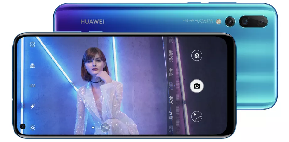 Huawei julkisti oman kamera-aukollisella näytöllä varustetun Nova 4 -puhelimensa – takakamerassa jättilläiskenno