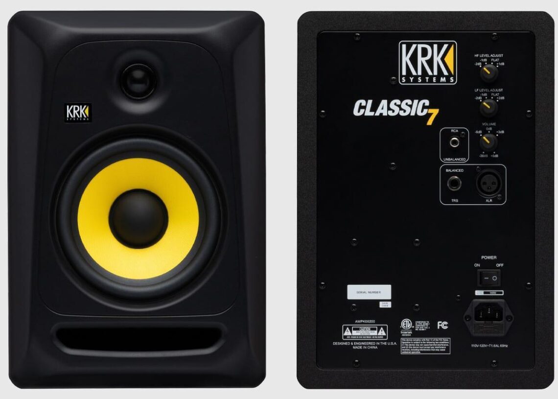 KRK esitteli kaksi tanakampaa mallia Classic-lähikenttämonitoreistaan