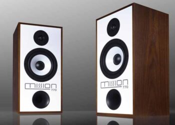 Mission esitteli retroversion klassisesta 770-jalustakaiuttimestaan