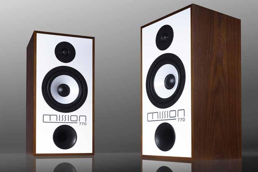 Mission esitteli retroversion klassisesta 770-jalustakaiuttimestaan