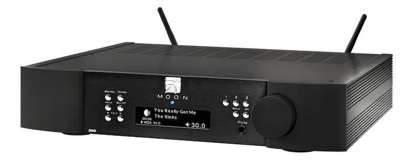 Moonilta on ilmestynyt verkko-ominaisuuksilla varustettu dac/esivahvistin