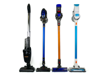 Vertailussa pölypussittomat ja johdottamat varsi-imurit