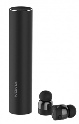 Nokialta kahdet nappikuulokkeet – niskapannalla ja täyslangattomana