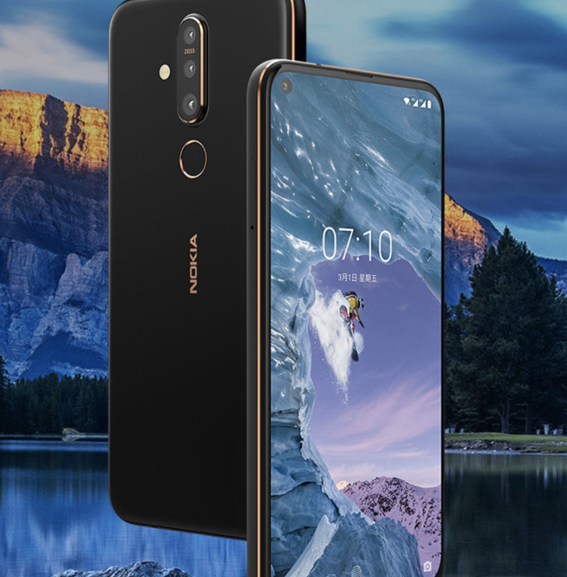 Nokia esitteli X71-puhelimen Taiwanissa – reikä näytössä ja kolmoiskamera