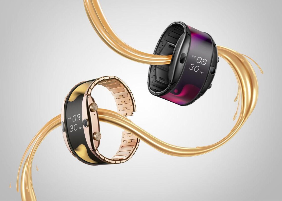 Nubian Alpha-älykellossa pitkä taittuva näyttö – hämärtää rajaa kellon ja puhelimen välillä