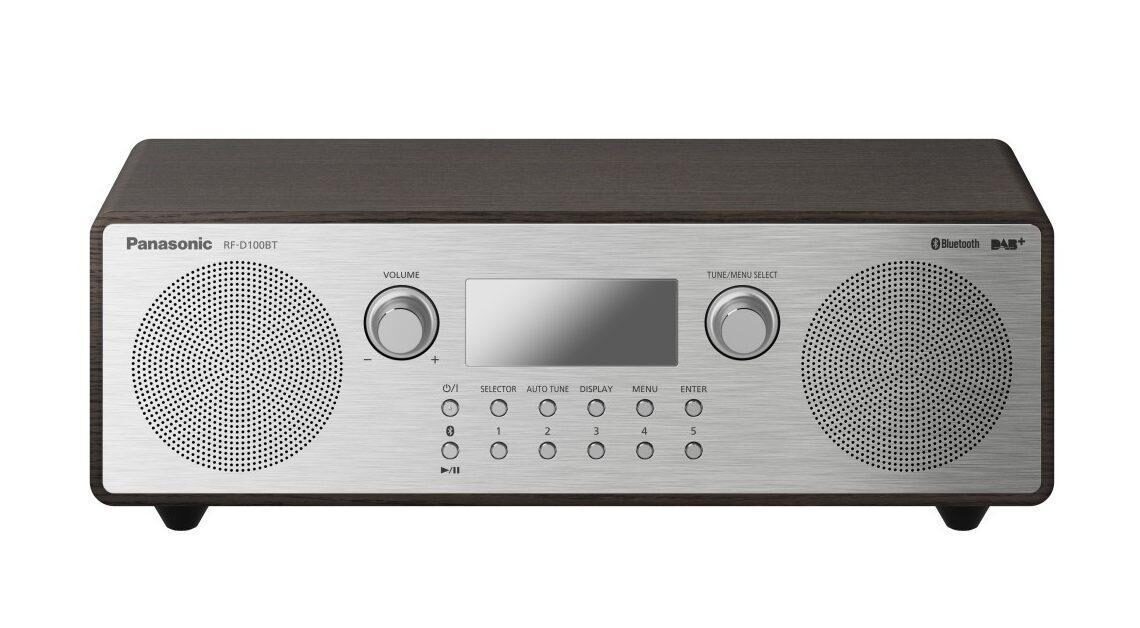 Panasonicilta radio klassisella designilla