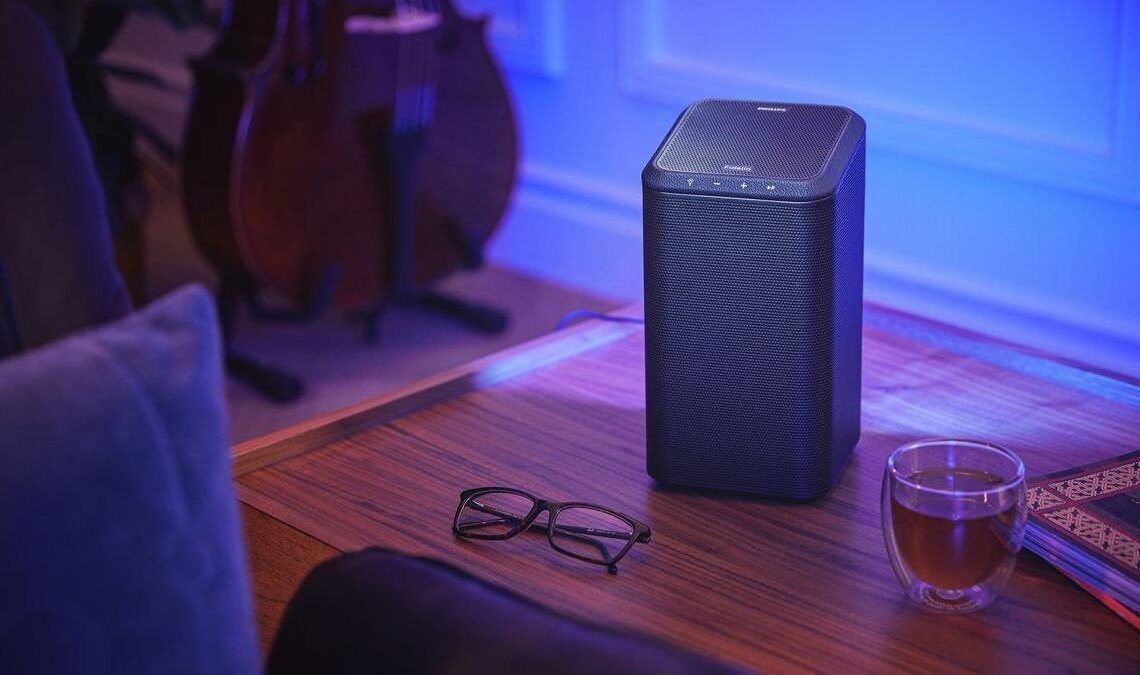 Philipsin Ambilight-tunnelmavalaistus nyt myös kaiuttimessa