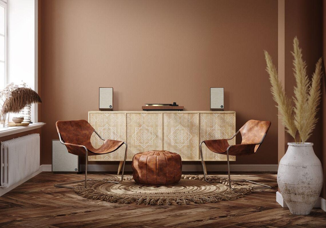 Klipschiltä retrohenkinen 2.1-kaiutinsarja vaikkapa kotitoimistoon