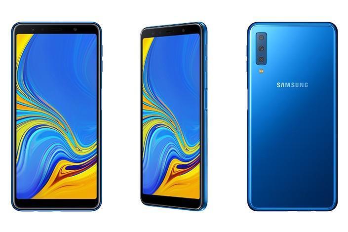 Samsungilta keskihintaluokan Galaxy A7 -puhelin kolmella takakameralla – kauppoihin ensi kuussa