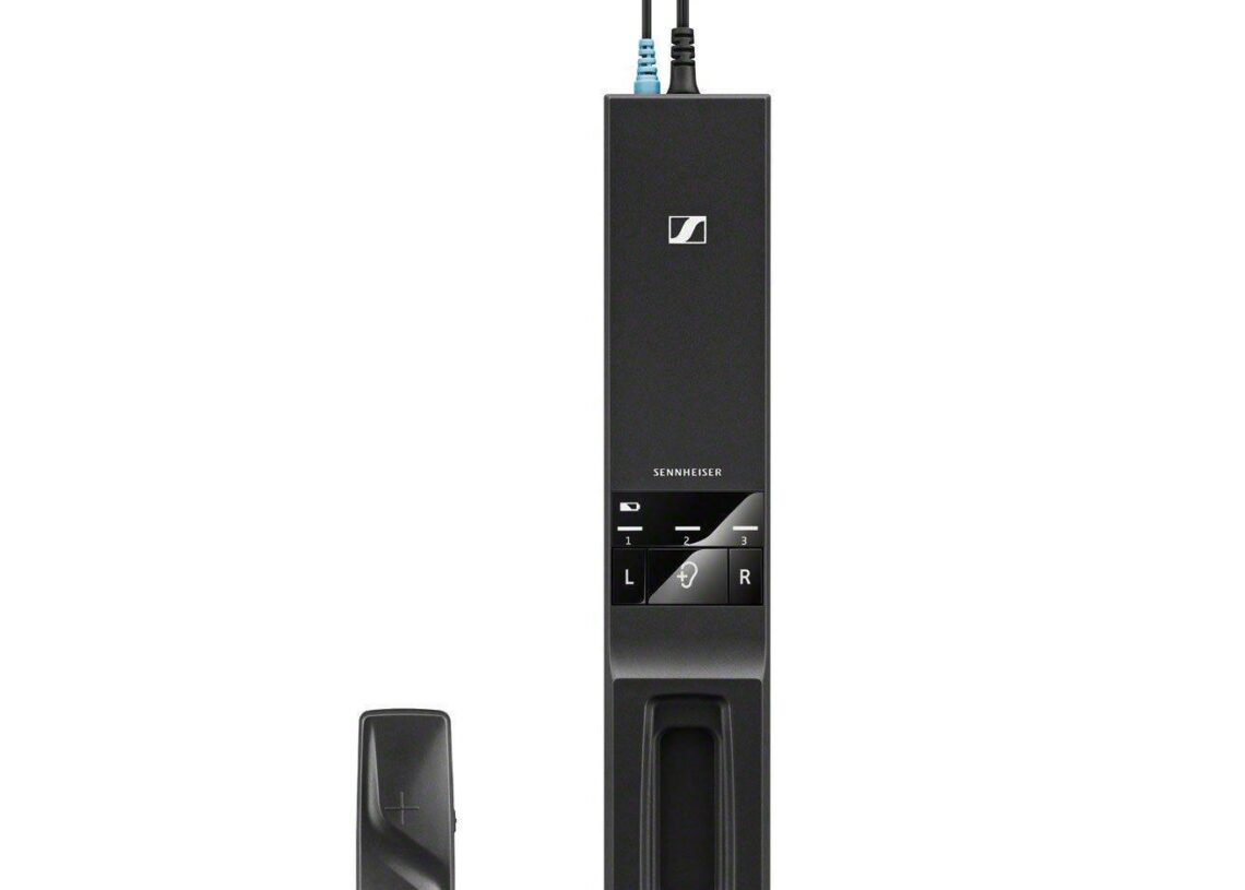 Sennheiserin lähettimellä kuulokkeet langattomiksi