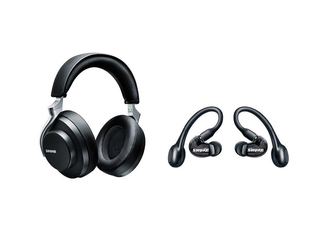 Shure esitteli kahdet AONIC-kuulokkeet – langattomat vastamelukuulokkeet ja täyslangattomat nappikuulokkeet