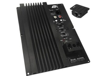 ESX Audiolta upotettava subbarivahvistin autokäyttöön