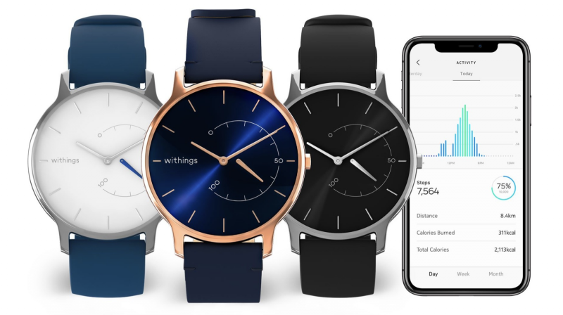 Withingsiltä alle satasen hintainen ja klassiselta kellolta näyttävä aktiivisuusmittari